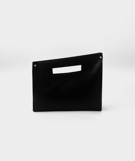 DIAGONALE MINI BAG BLACK/SILVER