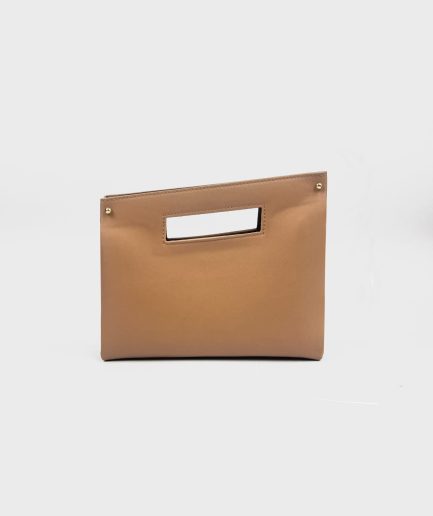 DIAGONALE MINI BAG CAFFELATTE