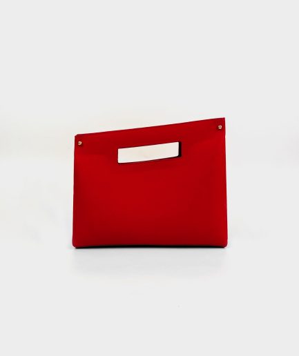 DIAGONALE MINI BAG RED