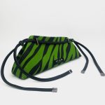 DIAGONALE DIU' ZEBRA GREEN PRINT