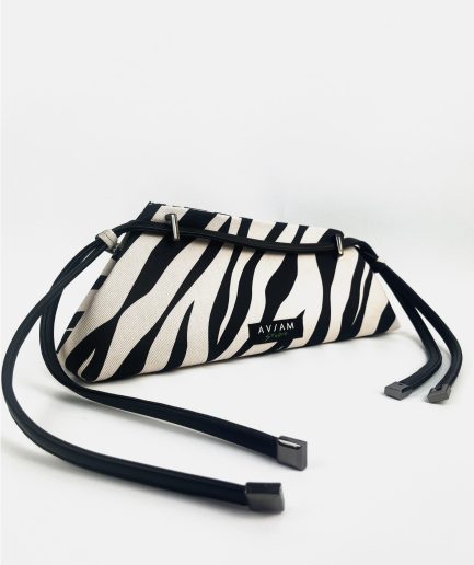 DIAGONALE DIU' ZEBRA WHITE PRINT