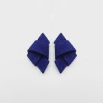 NODI EARRINGS BLU SUEDE / LIMITED EDITION
