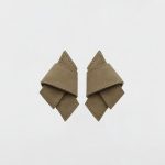 NODI EARRINGS ALCANTARA MUD / LIMITED EDITION