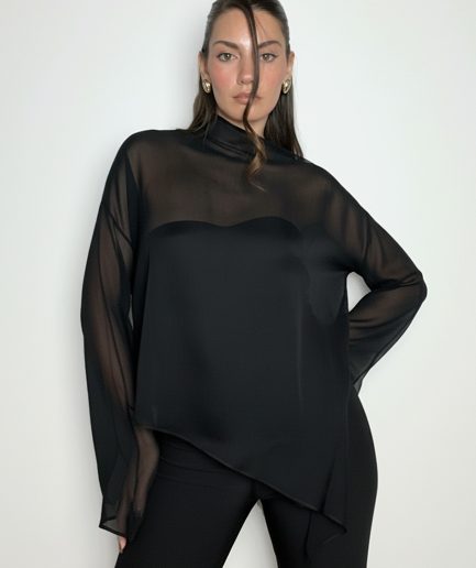 AERIS BLOUSE BLACK